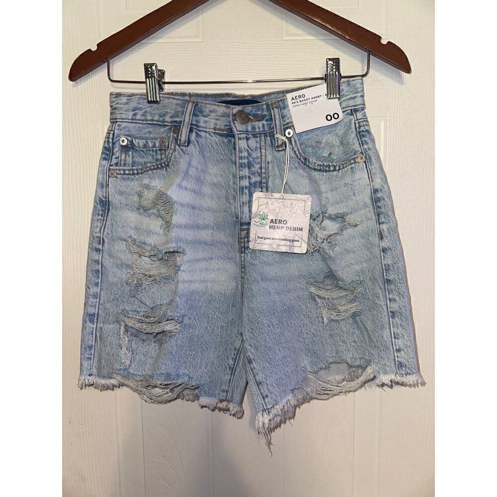 NWT Aeropostale 90’s Baggy Short -6” ‎ Size 00